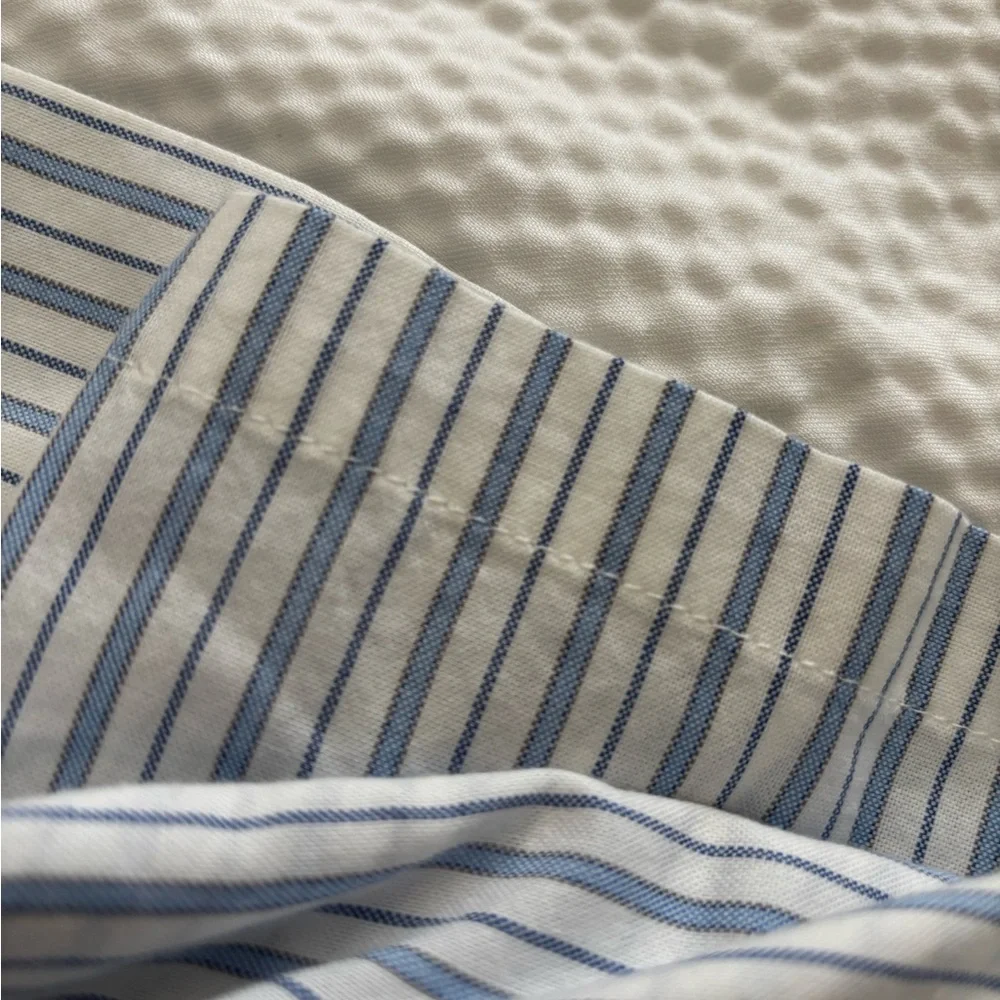 Trovata Beachy Coastal Striped Oversized Shirt - Picture 8 of 11